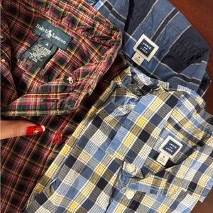 Ralph Lauren Multicolor Plaid Men's Long Sleeve Shirt